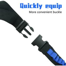 Frenfit arma de brinquedo bala alça de ombro dardos bandoleira kit suporte de armazenamento de munição compatível para blasters nerf elite - Image 5