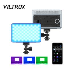 VILTROX-Fotografia e Vídeo LED Light Plate regulável, regulável, câmera bi-color, luz suave com bateria, câmera DSLR, Tik Tok, 18W, 15 - Image 1