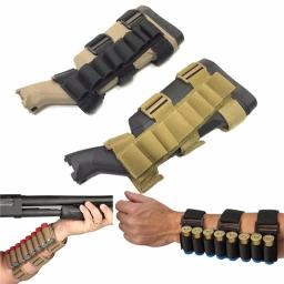 Tactical Hunting Bochechas Bag, Coldre de bala destacável braço, Revista Bolsa transportadora, Manga Shooter Antebraço - Image 1