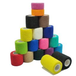 Auto-adesivo Elastic Bandage para o joelho, pés Protector Pads, dedo, tornozelo, palma, ombro, mesa, cadeira, perna, bonés, 4,8 m - Image 5