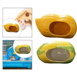 Pottery Hideout Hut para Pet Pequeno, Casa para Hamster, Gerbil, Outro Pet Pequeno - Image 4