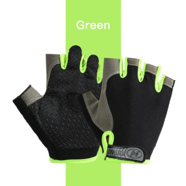 Luvas Táticas Anti-Derrapantes Fingerless Respiráveis para Ciclistas - Equipamento Unissex Ideal