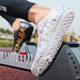 Tênis de atletismo masculino e feminino, tênis de corrida spikes, leve, partida de corrida profissional, tênis atlético de treinamento - Image 3