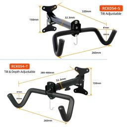 Wall Beam Road Hanging Rack para crianças, bicicleta, cabide de scooter, gancho opcional, montagem ajustável, W/ Rim Bondage Belt - Image 2