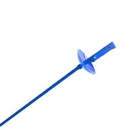 Espada de esgrima com luz e som para crianças, auxílio de treinamento, espada prática, alça antiderrapante, jogando adereços, 98cm - Image 5