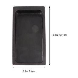 2 pçs 5 Polegada premium durável tinteiro pedras de tinta taditional chinês com vara de tinta para caligrafia chinesa e pintura - Image 6