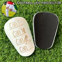 Pares protetores de perna de futebol caneleiras de futebol guardas protetor de perna para crianças adulto equipamentos de proteção respirável caneleira - Image 1