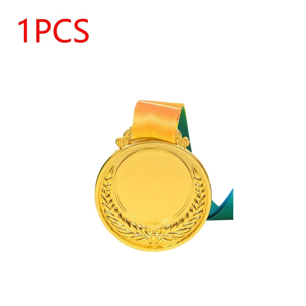 Ouro e Prata Bronze Prêmio Troféu para Crianças, 2 Polegadas, Vencedor, Recompensa para Esportes ao Ar Livre, Competição, Lembrança, 1-10Pcs - Image 1