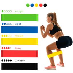 Elásticos de resistência de borracha para yoga, fitness equipamentos, home gym, pilates, treinamento esportivo, treino, exercício - Image 1