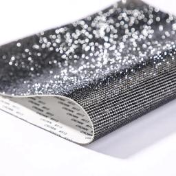 1 quintal auto adesivo de cristal strass fita brilhante adesivo arte artesanato diy fita artesanal sapatos sacos telefone do carro presente decoração da sua casa - Image 4
