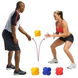 Silicone Hexagonal Reaction Ball, Adequado para Agilidade e Coordenação, Exercício e Treinamento de Fitness, Adequado para Crianças e Adultos, 68mm - Image 6