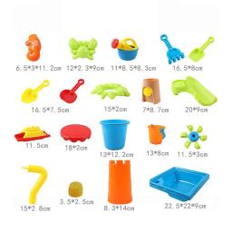 Mesa de atividades com areia e água para crianças, mesa sensorial com acessórios, navio pirata de praia ao ar livre, mesa infantil, 25 peças - Image 5