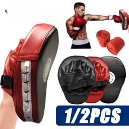 1/2PCS esteira de boxe, PU couro Taekwondo, Muay Thai, luvas de karatê, artes marciais mistas luvas de boxe, saco de boxe - Image 1