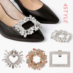 Destacável Rhinestone Sapato Clipe para DIY, Encantos do Salto, Fivela Decorações, Acessórios Jóias, Noiva, Novo, 2024, 1Pc - Image 5