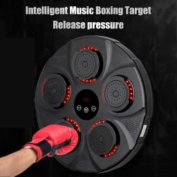Montagem na parede Boxe Training Alvo com Luz LED, Punching Pad, Sandbag, Aliviar O Estresse, Sanda Equipamento De Treinamento, Música - Image 3