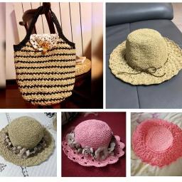 Fio De Palha De Raffia Natural Para Tricô E Crochê, Linhas De Papel, DIY Handmade Sunhat, Material Do Saco De Praia, 280-300m/Rolo - Image 2