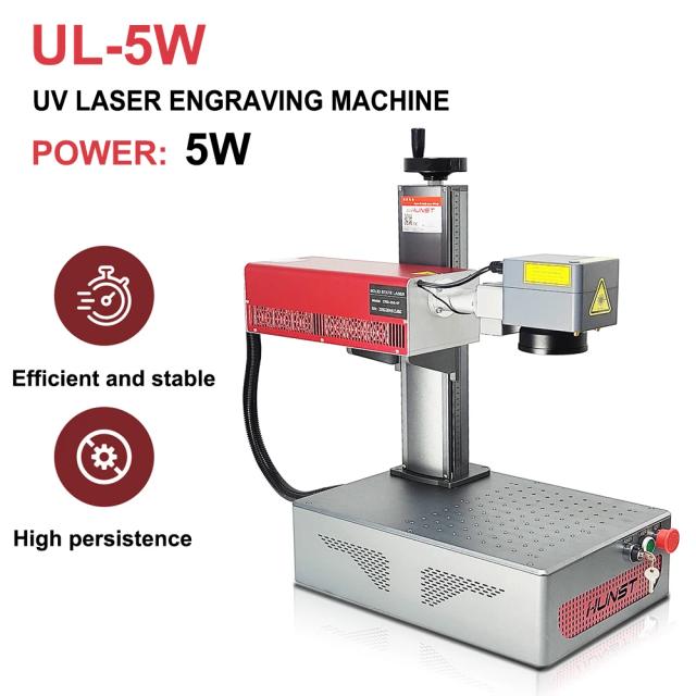HUNST Máquina de Marcação a Laser UV Portátil 5W
