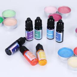 Corante à Base de Óleo Líquido para Cera de Vela, Cor Vivid Vela para Fabricação de Vela DIY, Altamente Concentrado, Natural, 18 Cores - Image 3