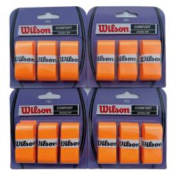 12 pçs wilson tênis overgrip padel raquete única fita de aperto de tênis anti deslizamento treinamento substituição sweatband acessórios badminton - Image 3