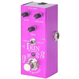 Joyo/iren fuzz efeito de guitarra elétrica, 3 modelos, mini pedal único, fuzz oitava vodu, true bypass efeitos, acessórios de guitarra - Image 5