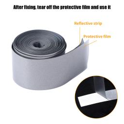 5m tira reflexiva adesivo transferência de calor fita reflexiva para diy saco de roupas sapatos ferro na segurança rodoviária suprimentos de roupas - Image 3