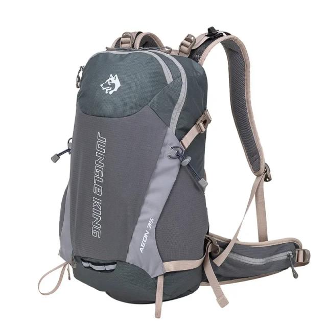 Jungle king cy202402 unissex caminhadas mochila leve pacote de acampamento viagem montanhismo mochila trekking 35l