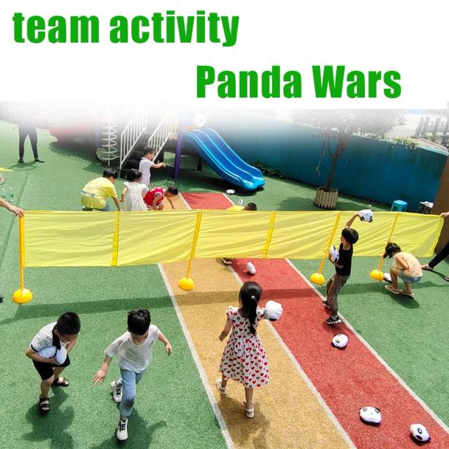 Batalha de Pandas: Atividades Divertidas para Crianças Melhorarem a Coordenação Mão-Olho no Jardim de Infância