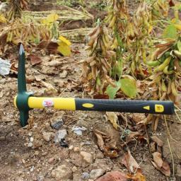 Portátil capina picareta machado para cavar prospecção de acampamento preparando cama de flores agricultura ferramentas manuais labor-saving q81c - Image 2