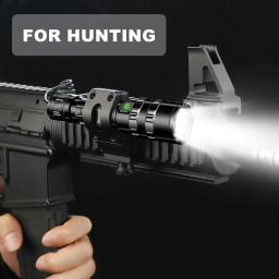 Profissional táticas de caça reconhecimento noturno lanterna led l2 contas lâmpada à prova dwaterproof água recarregável ao ar livre portátil tocha - Image 5