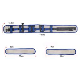 Enfermagem Transferência Gait Belt com Perna Loops, em pé e elevação Aid Buckle, Homecare Andar, Idosos - Image 6