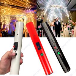 Mão fria pyro atirador reutilizável fogos de artifício palco fonte sistema de ignição festa de casamento noiva noivado grande casal entrada - Image 5