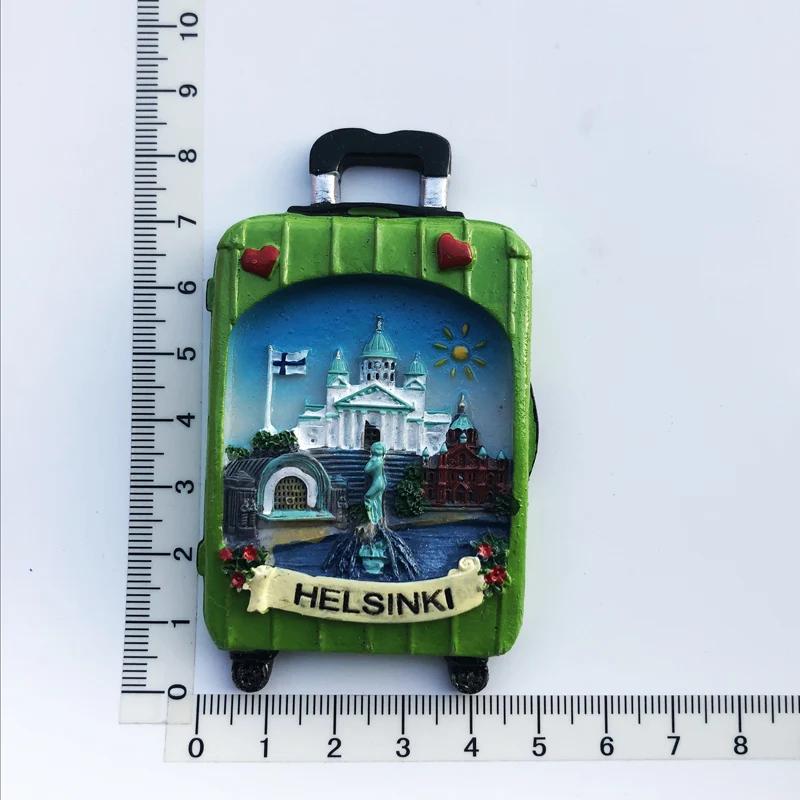 3D Europeu Frigorífico Ímãs, Turismo Lembrança, Geladeira Ímãs, Coleção Sticker, Artesanato Decoração Artigos - Image 1