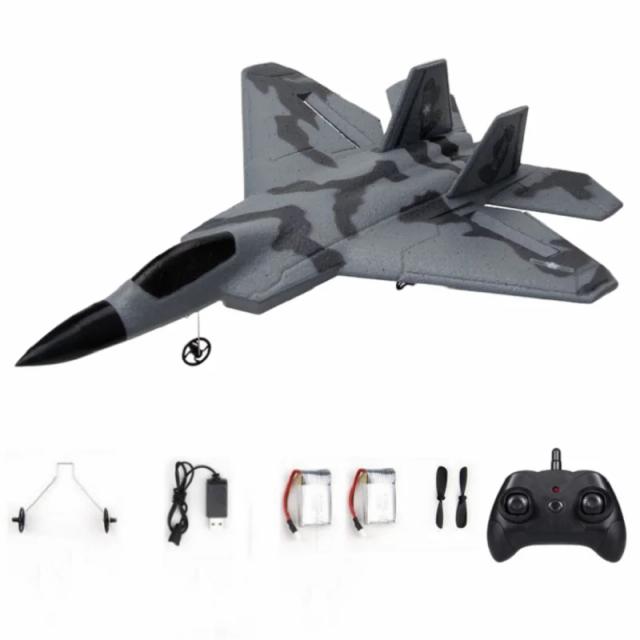 Avião RC FX622 2.4G EPP Espuma Planador Elétrico Controle Remoto 2 Canais