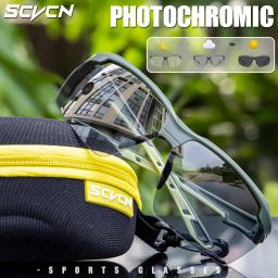 Scvcn óculos fotocromáticos para ciclismo, masculino, mtb, ciclismo, mulheres, bicicleta de estrada, uv400, esportes ao ar livre, corrida - Image 3