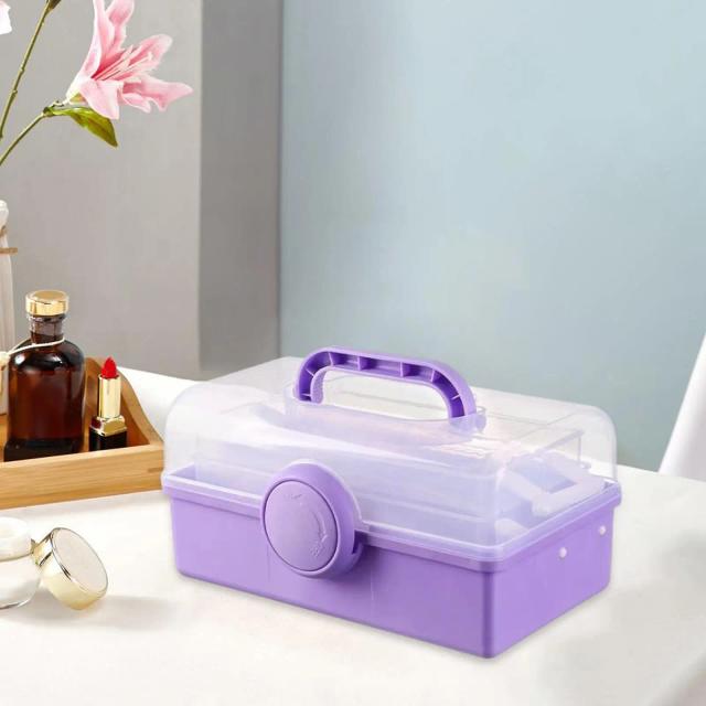 Caixa de Armazenamento Multiuso para Costura, Brinquedos e Materiais de Artesanato - Organizador Ideal para Presentes e Projetos Criativos