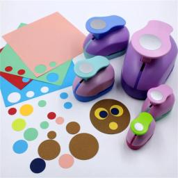 Círculo perfurador 8/15/25/38/50mm diy gravação perfuradores scrapbooking máquina de corte de papel cor artesanato buraco perfurador cortador mais redondo - Image 4