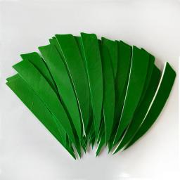 4 "50 pcs/lot ibounfox penas de seta de caça rw penas de peru natural escudo flechas de tiro com arco palhetas para acessórios de flecha de arco - Image 6