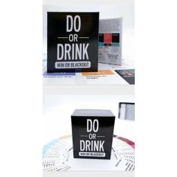 Fazer ou Beber Cartão Bêbado para Adulto, Engraçado Jogo de Tabuleiro para Adulto, Drinks de Aniversário, Festa Estratégica, Cartas de Camping - Image 6