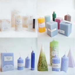 Vela Aromaterapia De Cera De Soja, Material DIY, Vela Artesanal, Cera De Abelha Branca, Manteiga De Coco, 500g - Image 3