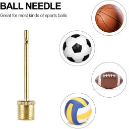 1 conjunto pneu válvula adaptador bola bomba agulha balão kit inflação para xiaomi bomba de ar e outros inflador elétrico compatível - Image 2