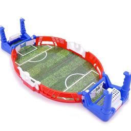 1 conjunto 1 conjunto de mesa de futebol esportes brinquedo de duas pessoas interativo mini batalha de futebol jogador duplo portátil - Image 2