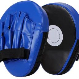 1pc luvas de boxe almofada saco de alvo de soco pu muay thai luta livre sanda treinamento de boxe luvas de artes marciais para crianças adulto - Image 2