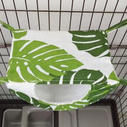 Hammock de cobaia quente para animais de estimação, brincar e descansar, gaiola de cama pequena, adequada para chinchila, papagaio, açúcar, furões, hamster, dormindo - Image 2