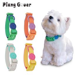 Macaron ajustável cor coleira pequena, Cachorro impermeável e coleira de gato, Moda Pet Collar - Image 1