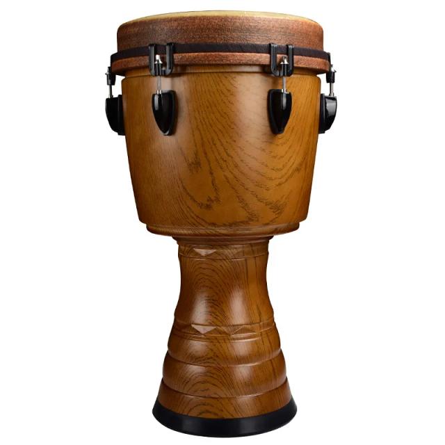 Bungo Ajustável de 12 Polegadas para Adultos - Djembe Profissional de Percussão Africana para Bandas