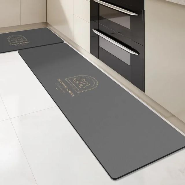 Tapete de Cozinha PVC Impermeável Antiderrapante 45x120cm