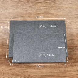 Feltro de alta densidade 35x25x1. 2cm/30x20x1.2cm da almofada da isolação do coxim de feltro da redução de ruído - Image 5