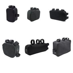 Bicicleta Armazenamento Tubo Frame Pack Bag, Li-ion Battery Case, pendurado Tool Box, MTB, Ebike - Image 1