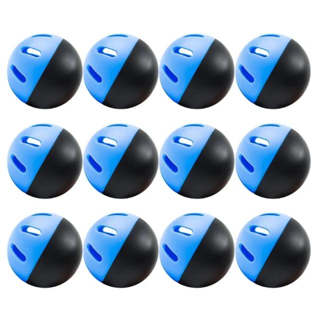 Conjunto de Treinamento de Baseball com Softballs Ocos para Rebatidas e Pitching - 12 Peças com Voo Limitado