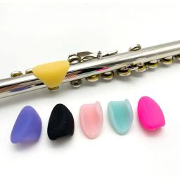 Instrumentos de sopro Suporte Protetor, Flauta Polegar Descansos, Engrenagens Anti-fadiga Flexíveis, Engrenagens Anti-derrapantes, Peças de Manutenção Localizador, Acessórios - Image 3
